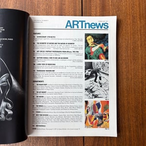 Image of ARTnews February 1987 Issue (Barbara Kruger cover)