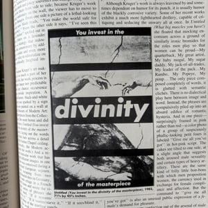 Image of ARTnews February 1987 Issue (Barbara Kruger cover)