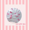 TURBAN de bain pink heart