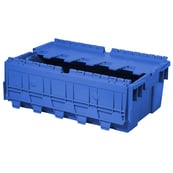Image 2 of AR20120702 Grey, 20 x 12 x 7 Attached Lid Container, Traction Bottom