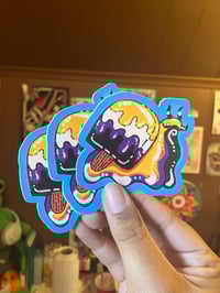 Nonbinary Pride Snail Stickers
