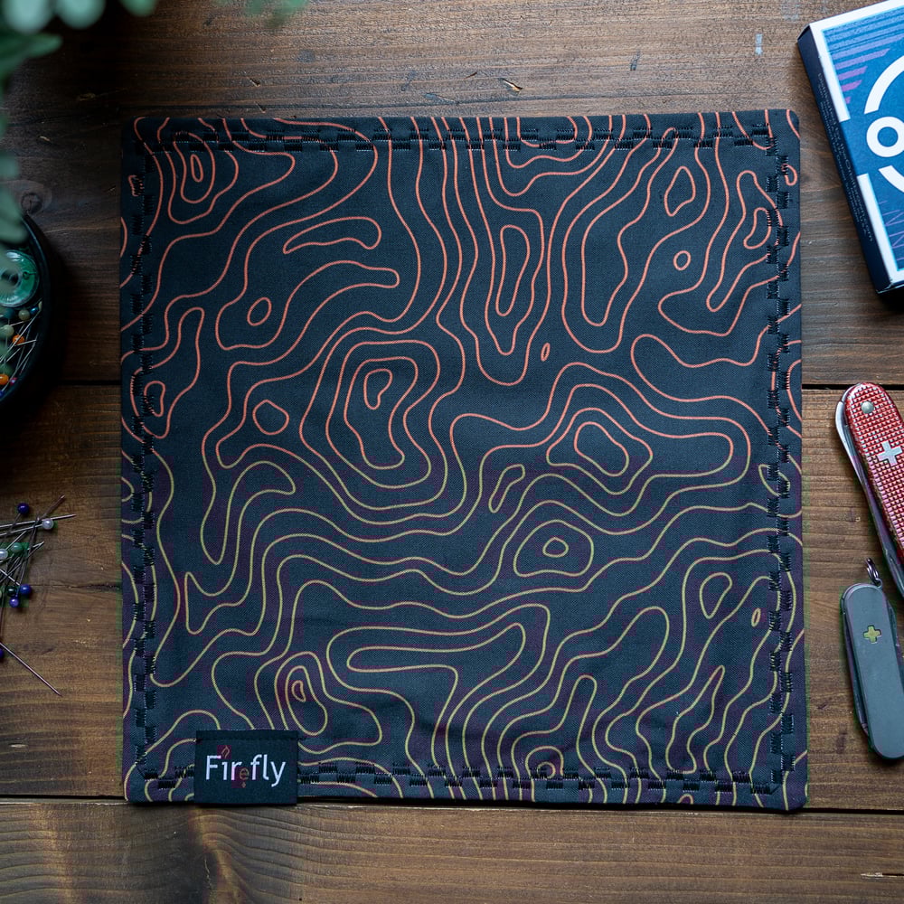 Image of Orange Topographic