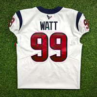 Image 2 of 2020 Nike NFL Team Issued Game Jersey Houston Texans JJ Watt White Away NFL COA