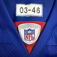 Image 4 of 2003 Reebok NFL Game Issued Jersey New York Giants Brian Mitchell Sz 46 Team COA