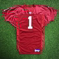 Image 1 of 2003 Reebok NFL Game Used Jersey Arizona Cardinals Neil Rackers Sz. 46 Autograph