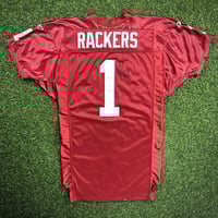 Image 2 of 2003 Reebok NFL Game Used Jersey Arizona Cardinals Neil Rackers Sz. 46 Autograph