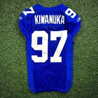 Image 2 of 9/23/2007 Reebok NFL Game Used Worn Jersey New York Giants Mathias Kiwanuka 42