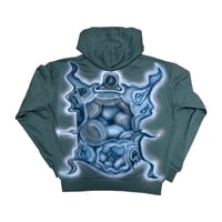 Image 1 of Zip Up Hoodie 1/1 Bug on back