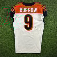 Image 2 of 2020 Nike NFL Team Issued Game Jersey Cincinnati Bengals Joe Burrow Rookie COA
