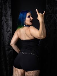 Image 5 of S/M Metallica Creeping Death Halter Top