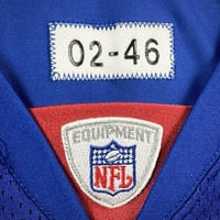 Image 3 of 9/29/2002 Reebok NFL Game Used Worn Jersey New York Giants Will Allen Photomatch