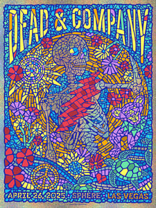 Image of Dead & Company Sphere 2025 SPARKLE FOIL