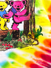 Grateful Dead 1990 Bears in the Woods T-Shirt - Size XXL