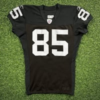 Image 1 of 2007 Reebok NFL Game Used Worn Jersey Oakland Raiders John Madsen Sz. 42 Utah
