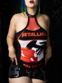 Image 1 of S/M Metallica Kill Em All Halter Top