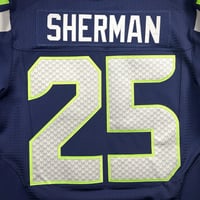 Image 4 of New! 2012 Nike NFL Elite Authentic Jersey Seattle Seahawks Richard Sherman Sz 44