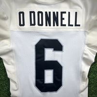 Image 5 of 2003 Reebok NFL Game Used Worn Jersey Oakland Raiders Joe O’Donnell Sz. 42