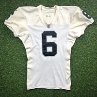 Image 1 of 2003 Reebok NFL Game Used Worn Jersey Oakland Raiders Joe O’Donnell Sz. 42