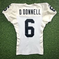 Image 2 of 2003 Reebok NFL Game Used Worn Jersey Oakland Raiders Joe O’Donnell Sz. 42