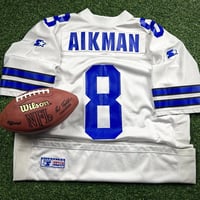 Image 2 of 1996 Starter NFL Pro Line Authentic Jersey Dallas Cowboys Troy Aikman Sz. 52 QBC