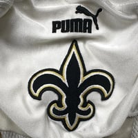Image 4 of 8/12/2000 Puma NFL Game Used Worn Jersey New Orleans Saints Robert Wilson Sz. 44