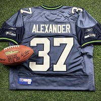 Image 2 of 2004 Reebok NFL Authentic Jersey Seattle Seahawks Shaun Alexander Super Bowl XL