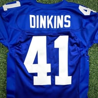 Image 5 of 2002 Reebok NFL Authentic Game Issued Jersey New York Giants Darnell Dinkins