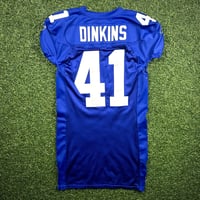 Image 2 of 2002 Reebok NFL Authentic Game Issued Jersey New York Giants Darnell Dinkins