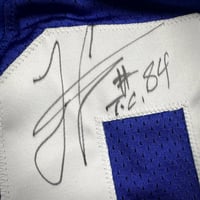 Image 3 of 2002 Reebok NFL Game Issued Jersey New York Giants Tim Carter Autograph Beckett