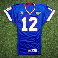 Image 5 of 1994 Champion NFL Authentic Jersey Buffalo Bills Jim Kelly Sz. 40 Vintage HOF