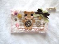 Image 1 of pink summer day pouch 