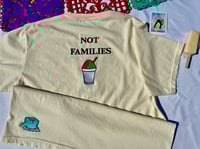 Image 2 of Break ICE Not Families – Embroidered Activist T-Shirt Supporting Immigrant Rights