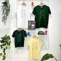 Image 2 of NICOLAS BARROME-FORGUES, T-shirt "Quand je serai grand" (Blanc)