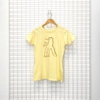 Image 1 of NICOLAS BARROME-FORGUES, T-shirt "Quand Je Serais Grand" (Jaune)
