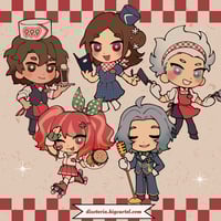 Image 1 of 『ZE:999』× Diner: Keychain Mini-Standee