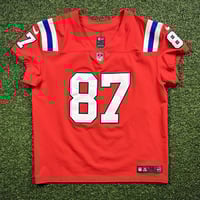 Image 1 of Nike NFL Vapor Elite Authentic Jersey New England Patriots Rob Gronkowski Sz. 52