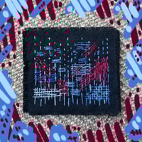#21 Blue & Red Patch Large