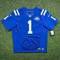 Image 1 of New! 2013 Nike NFL Elite Authentic Jersey Indianapolis Colts Pat McAfee 52 WWE