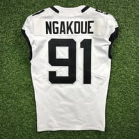 Image 2 of 2020 Nike NFL Team Issued Game Jersey Jacksonville Jaguars Yannick Ngakoue Sz. 42