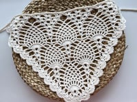 Image 4 of Crochet Pattern: Lacy Pineapple Bandana