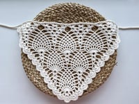 Image 2 of Crochet Pattern: Lacy Pineapple Bandana
