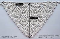 Image 5 of Crochet Pattern: Lacy Pineapple Bandana