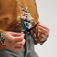 Image 6 of She Dwells in the Garden of Earthy Delights - Women’s Cropped Windbreaker