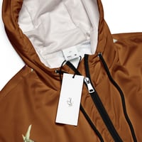 Image 9 of She Dwells in the Garden of Earthy Delights - Women’s Cropped Windbreaker