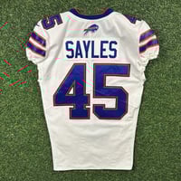 Image 2 of 8/10/2017 Nike NFL Game Used Worn Jersey Buffalo Bills Marcus Sayles Team COA