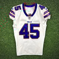 Image 1 of 8/10/2017 Nike NFL Game Used Worn Jersey Buffalo Bills Marcus Sayles Team COA