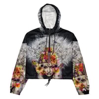 Image 8 of She Follows the Rhythm of the Dandelion - Women’s Cropped Windbreaker