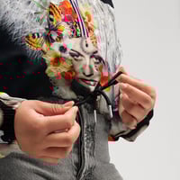 Image 5 of She Follows the Rhythm of the Dandelion - Women’s Cropped Windbreaker