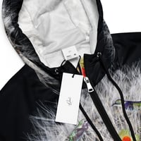 Image 9 of She Follows the Rhythm of the Dandelion - Women’s Cropped Windbreaker