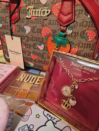 Image 2 of Juicy Couture Strawberry Satchel Meets Hello Kitty Bundle 